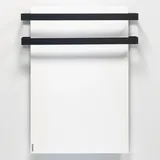 VASNER Handtuchhalter Infrarotheizung Citara 2er Set Schwarz