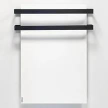 VASNER Handtuchhalter Infrarotheizung Citara 2er Set Schwarz