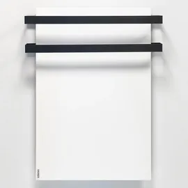 VASNER Handtuchhalter Infrarotheizung Citara 2er Set Schwarz