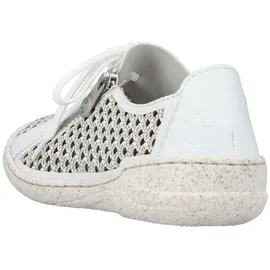 Rieker Schnürschuh Damen Weiß 37