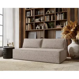 kaiser möbel Schlafcouch Stoff 3-Sitzer Beige