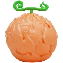 TEKNOFUN Flame Flame Frucht-Leuchtfigur 20 cm USB-C Orange/Rot