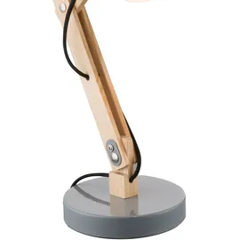 GLOBO Schreibtischlampe Grau