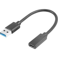 Lanberg Adapter USB Kabel USB 3.2 Gen 1 (3.1 Typ-C/USB-Typ-bis 15cm