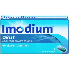 Imodium akut Hartkapseln bei akutem Durchfall 12 St.
