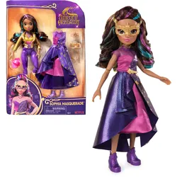 Spin Master Unicorn Academy Deluxe Maskenball Sophia, Modepuppe, Weiblich, 4 Jah