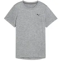 Puma TAD Essential Heather Tee T-Shirts, Medium Gray Heather,