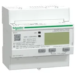 Schneider Electric A9MEM3215 Energiezähler iEM3215, 3-phasig, 1A/5A, mit Teilzähler, 2E, Multi-Tarif, MID konform, Genauigkeitsklasse 1/0,5s