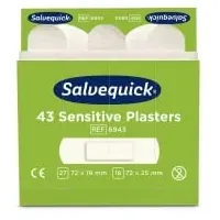 Salvequick Pflaster Sensitive 6 x 43 Stück