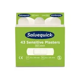 Salvequick Pflaster Sensitive 6 x 43 Stück