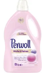 Perwoll Wolle & Feines Faserpflege Advanced Flüssigwaschmittel P40WL , 3 Liter - Flasche für ca. 40 Waschladungen