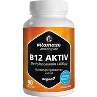 Vitamaze B12 Aktiv 1000 ug Tabletten 90 St.