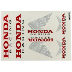 Aufkleber Bogen Sponsor Honda Racing 33x22cm