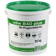 GftK VDW 840 Plus 1K Fugenmörtel natur 25 kg