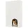 Okwish Kinderkleiderschrank Hochschrank 120 x 50 x 200 cm MDF weiß
