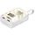 Mars Gaming MPK-10K, Kompakte PowerBank mit mehreren Ladebildschirmen, 10.000 mAh, 22,5 W, Weiß
