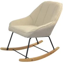 moebel-direkt-online Schaukelsessel Luisa Polyester retro