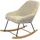 moebel-direkt-online Schaukelsessel Luisa Polyester retro