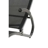 vidaXL Progarden Sonnenliege Klappbar 174x59x87 cm Schwarz