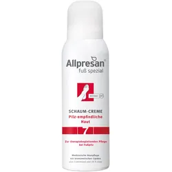 Allpresan fuß spezial Schaum-Creme Pilz-empfindl. Haut