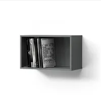 livinity® Wandregal 60 x 36 x 30 cm Anthrazit