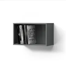 livinity® Wandregal 60 x 36 x 30 cm Anthrazit