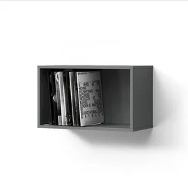 livinity® Wandregal 60 x 36 x 30 cm Anthrazit