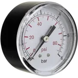 T.I.P. Manometer 31003 Anschluss (Manometer): Rückseite 1 St.