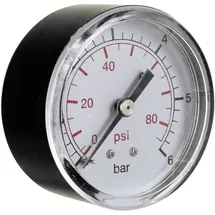 T.I.P. Manometer 31003 Anschluss (Manometer): Rückseite 1 St.