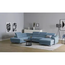 Switch Eckcouch Flachgewebe 3-Sitzer Beige
