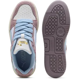 Puma Rebound Femme Low Weiß/Haute Tropic/Plum Jam 37,5