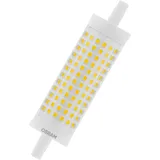 OSRAM / Ledvance OSRAM LED Line LED-Lampe mit R7s-Retrofit-Sockel, 19 W / 2452 lm, klar, kaltweißes Licht mit 4000 K, nicht-dimmbar. IP20, bleifreies Glas, 28 mm D...