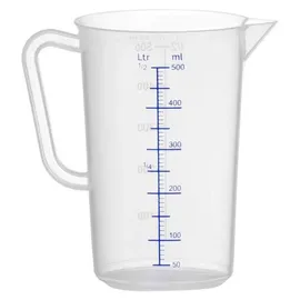 HENDI Messbecher 567104, 0,5 Liter,