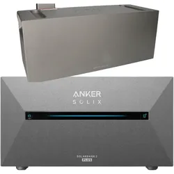 Anker Solix Solarbank 2 E1600 Plus + 1x Erweiterungsspeicher 3,2 kWh mit 0% MwSt nach §12 Abs. 3 UstG