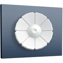 Orac P20 Luxxus Blume Stuckgesims Decken Wand Dekor Element 6,5 cm (H: 0,8 cm