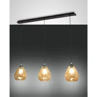 Fabas Luce Pendelleuchte Gisella 3-flammig,
