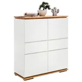 MCA Furniture Highboard Chiaro, - B/H/T ca. 102,00x115,00x40,00