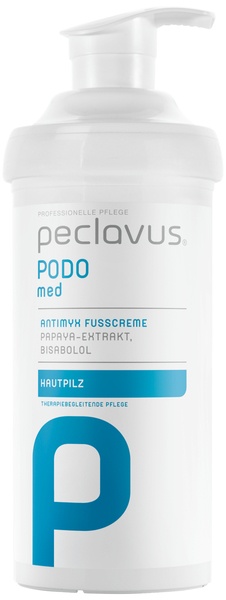 Peclavus PODOmed AntiMYX Fußcreme 500ml, Haltbarkeit bis 30.09.24
