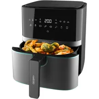 Cecotec Heißluftfritteuse 5,5 L Cecofry Full InoxBlack Pro 5500.