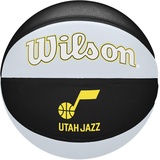 Wilson Basketball, NBA Team Tribute, Utah Jazz, Outdoor und Indoor, Größe: 7,