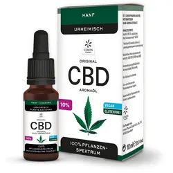 CBD 10% Hanf Tropfen Aroma 10 ml