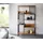 DeLife Standregal Lukeo 115 x 200 cm Schwarz
