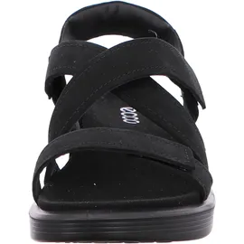 ECCO SOFT SANDAL W CROSS STRAP Damen Schwarz 39