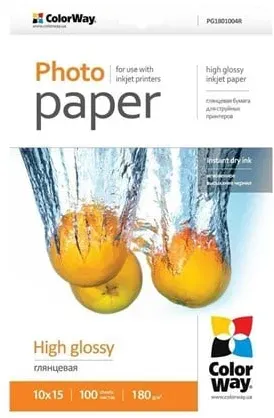 - paper - glossy - 100 sheet(s) - 100 x 150 mm - 180 g/m2