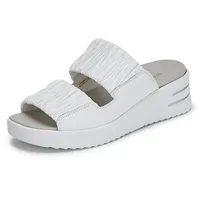 Plateau-Pantolette Dina Waldläufer weiss, 37