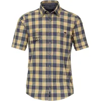 CasaModa Kurzarmhemd "CASAMODA Freizeithemd Kurzarm kariert", Herren, Gr. XL,