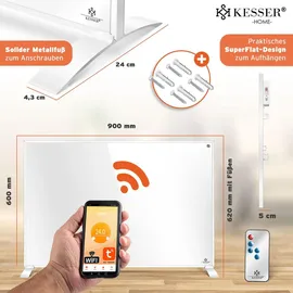 Kesser Infrarotheizung 550 W Weiß