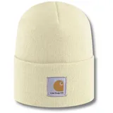 Carhartt Herren Acrylic Watch Hat Mütze, One Size, Weiß - Einheitsgröße