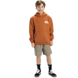 QUIKSILVER Omni Logo Kapuzenpullover - Bran - 8 Jahre