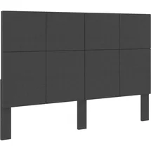 vidaXL Kopfteil Dunkelgrau Stoff 180×200 Cm Vidaxl